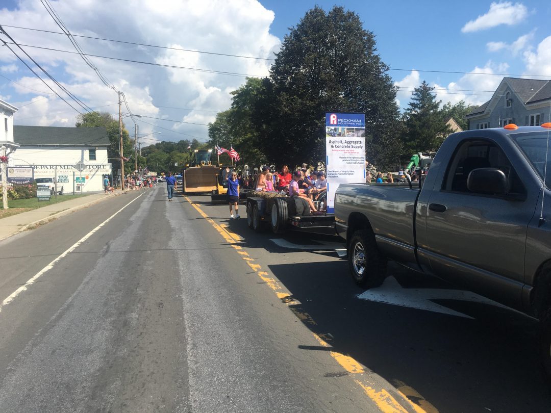 Dutchess Quarry Marches with Pleasant Valley in Their Town Celebration Parade Peckham