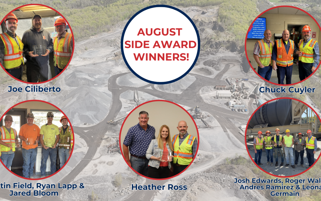 2025 August SIDE Award Recipients